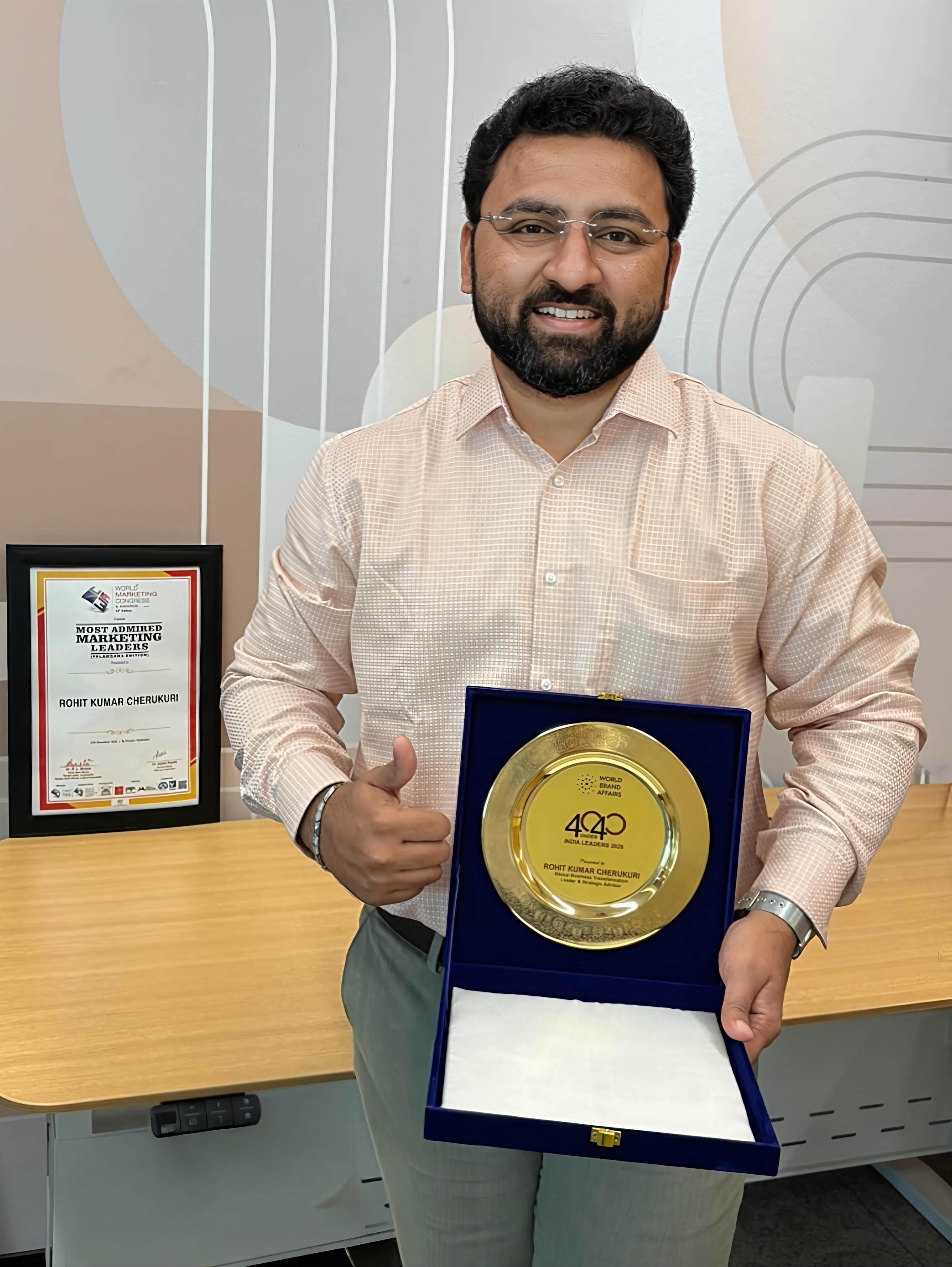Rohit Kumar Cherukuri portrait